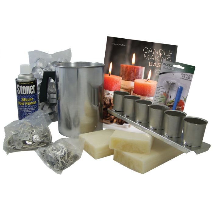  260 Pack Starter Kit for Candle Making – 130PCS 8 Inch