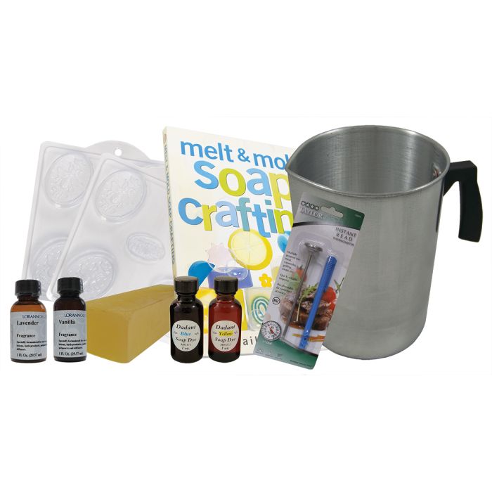 Melt & Pour Beginners Soap Making Kit M04180 at Dadant