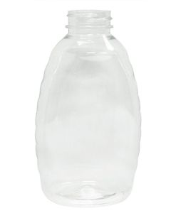 8 oz Classic Plastic Honey Bottles No Lids - 550 Pack