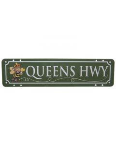 Queens Hwy Metal Sign