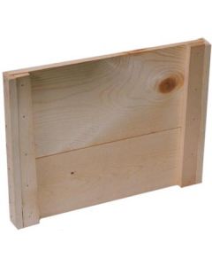 10-Frame Flat Wood Outer Cover Commercial Unassembled