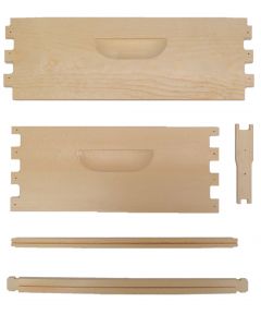 10-Frame Medium Super 6 5/8" with Frames Select Unassembled