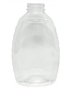 2 lb Classic Plastic Honey Bottles No Lids - 168 Pack  