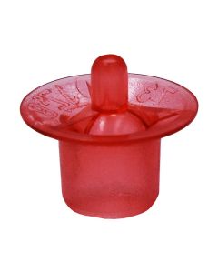 JZ-BZ Wide-Based Cell Cups Red - 100 Pack