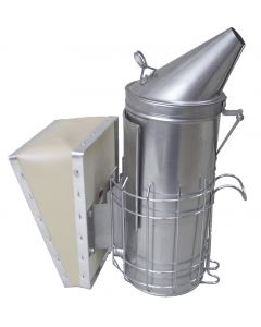 Smoker 4 x 10 Stainless Steel with Shield & Finger Heat Guard