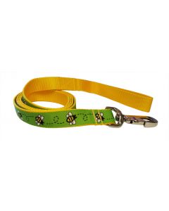 Dog Leash Green/Yellow 70"