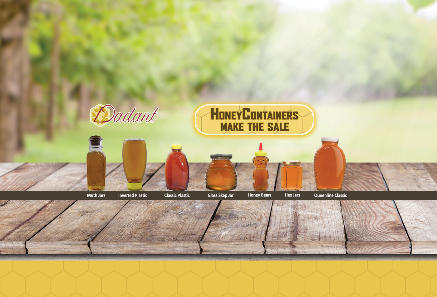 Honey Containers